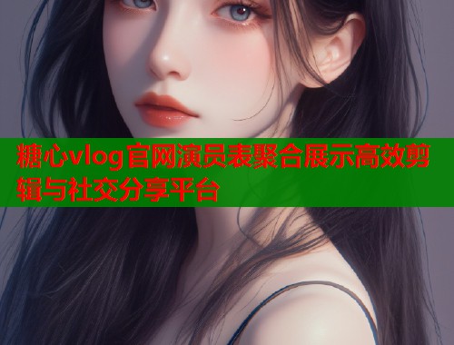 糖心vlog官网演员表聚合展示高效剪辑与社交分享平台
