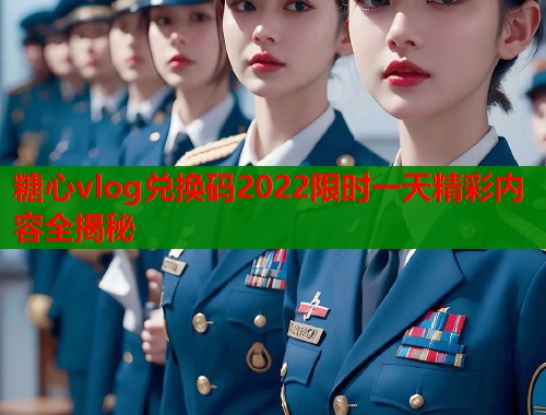 糖心vlog兑换码2022限时一天精彩内容全揭秘