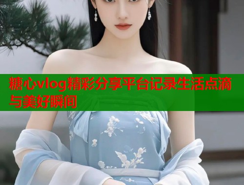 糖心vlog精彩分享平台记录生活点滴与美好瞬间